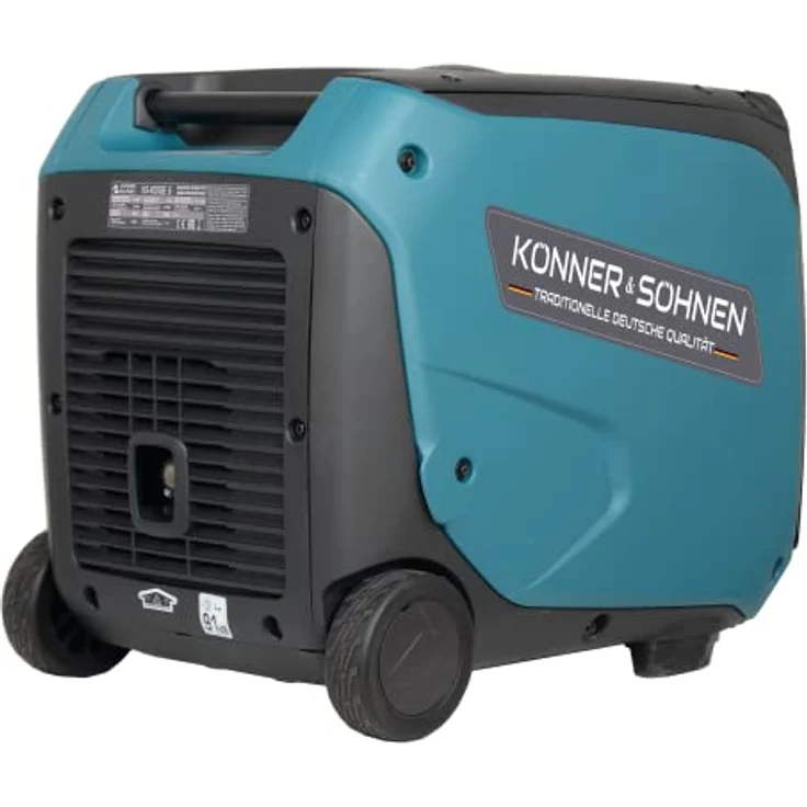 Könner&söhnen - KS 4000iE S Invertergenerator. Schalldichtes Gehäuse (68 dB Lpa 7 m). Höchstleistung 4000 W, 2x16 A (230 V), 2 USB-Anschlüsse, – Bild 6