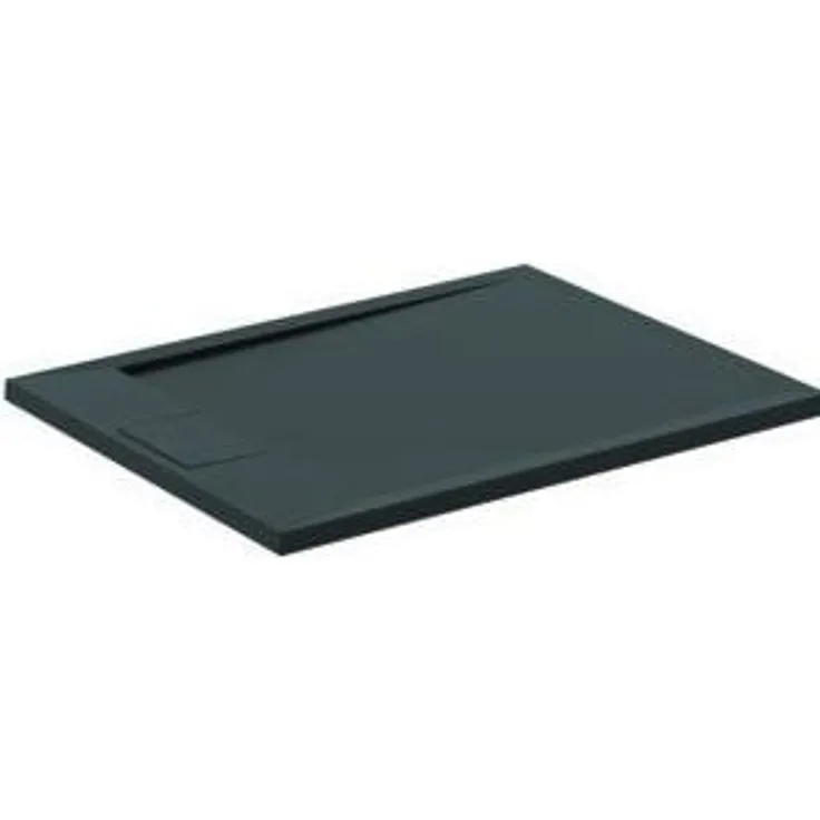 Ideal Standard, Duschwanne, Ultra Flat S i.life Rechteck-Brausewanne, 900x700x30mm, T5237 in Carraraweiß