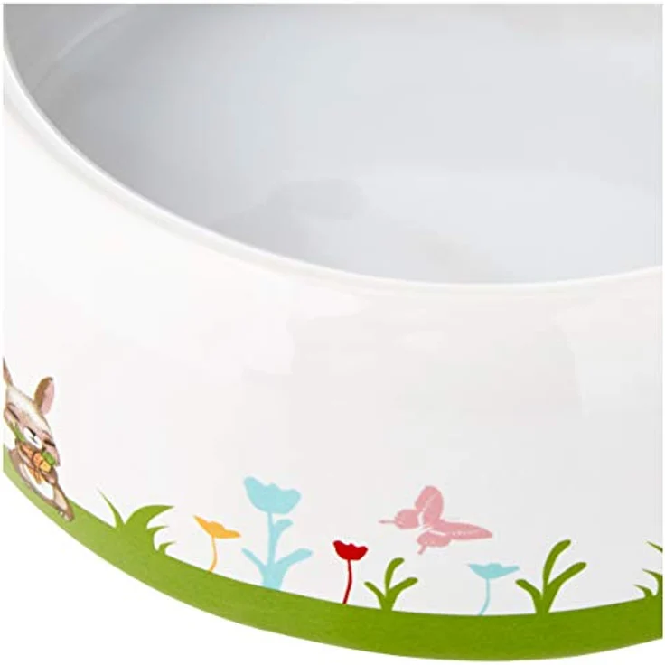 Nobby Nager Keramik-Futtertrog "Flower" weiß/bunt 500 ml – Bild 4