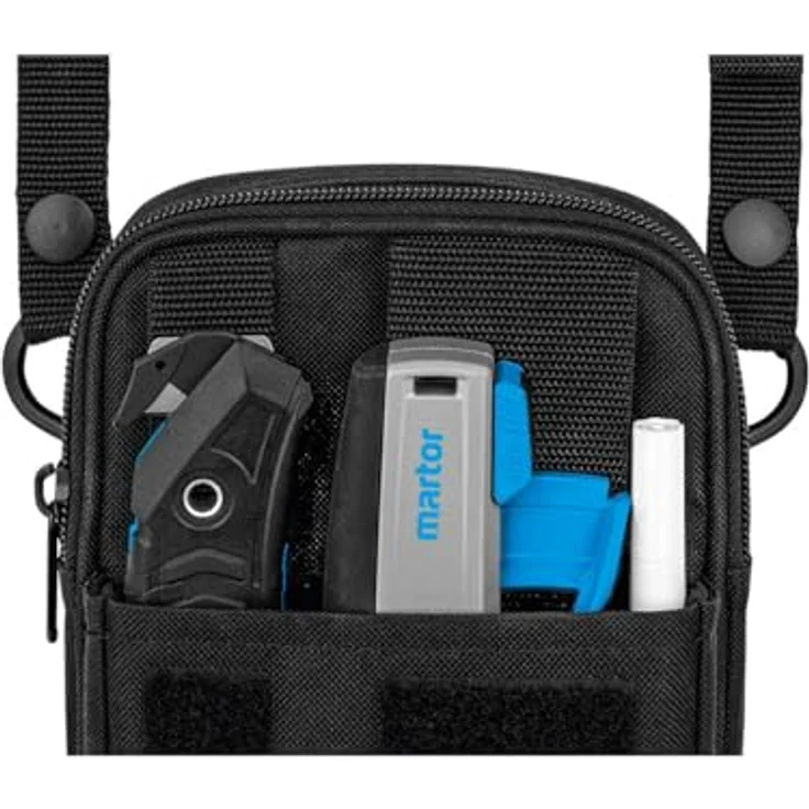 MARTOR Zubehör GÜRTELTASCHE XXL 9924 | 1 Stück, Großes Volumen, Drei Trageoptionen, Inklusive Messersicherung, Schwarz – Bild 4