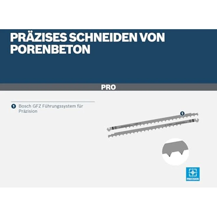 Bosch Professional 2tlg. Sägeblatt Set (für verschiedene Materialien, Zubehör für Bosch Tandemfuchsschwanz) – Bild 6