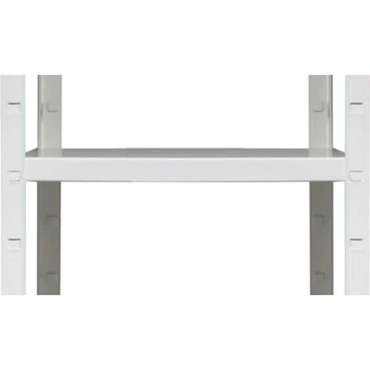 Schulte Regalwelt Lagerregal mit 4 PowerMAX-Fachböden, 190x100x40cm Regalsystem, Steckregal mit einfacher Montage ohne Verschrauben, Traglast je Boden bis zu 65 Kg (bis zu 260 Kg Gesamttraglast) – Bild 3