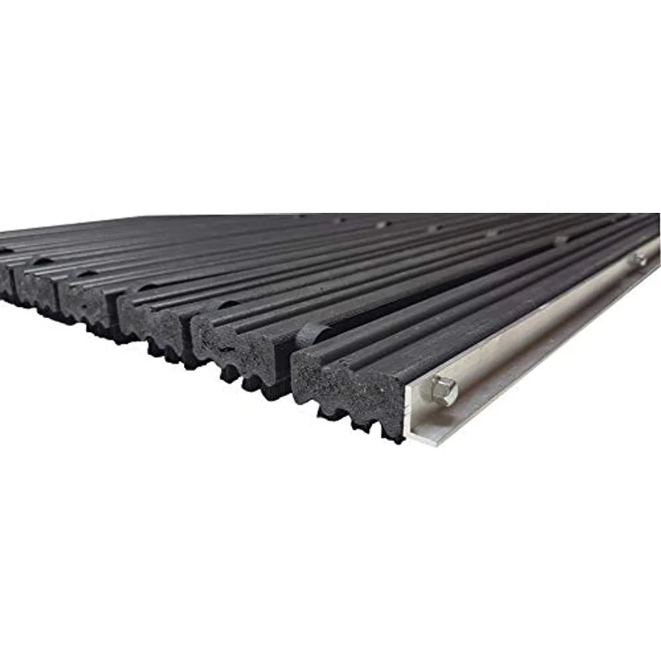 ASTRA Fußabstreifer Super Brush – Fußmatten für den Außenbereich – extrem strapazierfähige Türmatte – wetterfeste Türvorleger – 40x60cm, grau – Bild 4