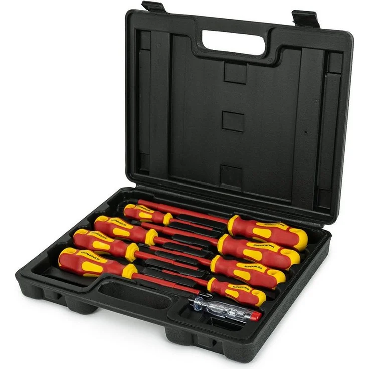 Weber GmbH Schraubendreher VDE Schraubendreher Satz 9-teilig, (Set)