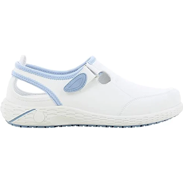 Safety Jogger LINA Berufsschuh rutschfest, Leder, Hellblau, sportlich – Bild 1