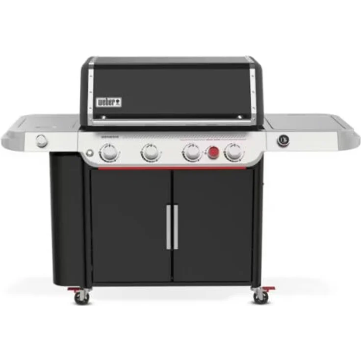 Weber Genesis EPX-435W GBS Smart Gasgrill, 4-Brenner mit Sear-Brenner, WLAN-fähigem Thermometer und LED-Grillbeleuchtung – Bild 1