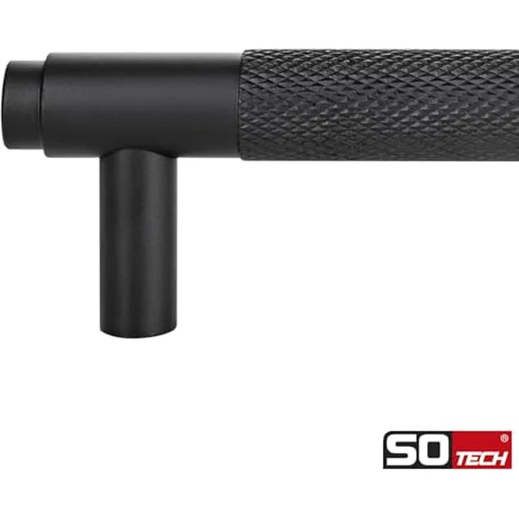 SOTECH Möbelgriff BLACKLINE VIII BA 96 mm schwarz matt aus Aluminium – Bild 4