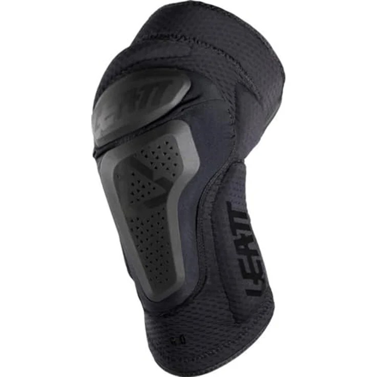 Leatt 3DF 6.0 Knee Guard, Knieprotektor mit Softprotektor und Hartschale, belüftetem AirFit Schaum und anti-rutsch Beinstraps – Bild 4