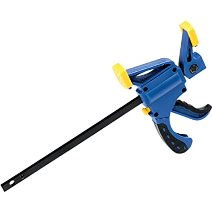 Rapid Mini-Einhandzwingen Set mit 3 Stück, 100 mm Spannweite, für präzises Fixieren von kleinen Werkstücken – Bild 3