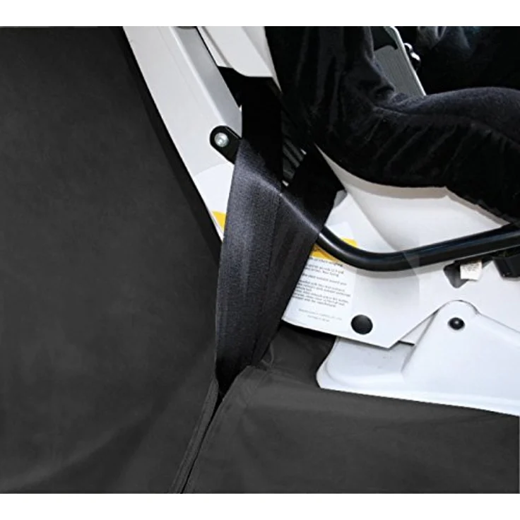 Kurgo Wander Rücksitz-Autoschondecke für Hunde, Wasser- und schmutzabweisend, Universelle Passform, 140 cm breit, Schwarz – Bild 4
