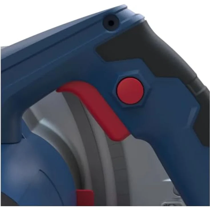 GÜDE HKS 65-1500 L, Handkreissäge 1500W mit 190mm Sägeblatt, Laserführung, Softgrip, Gehrungsschnitte bis 45°, inkl. Zubehör – Bild 3