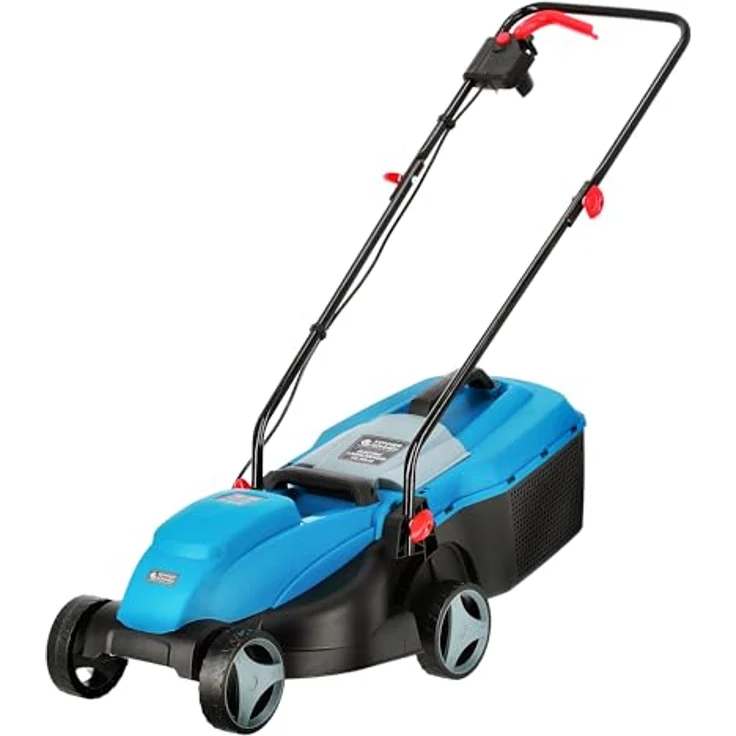 Könner & Söhnen Elektromäher 32Lm, Rasenmäher mit 1000W Leistung und 32cm Schnittbreite – Bild 1