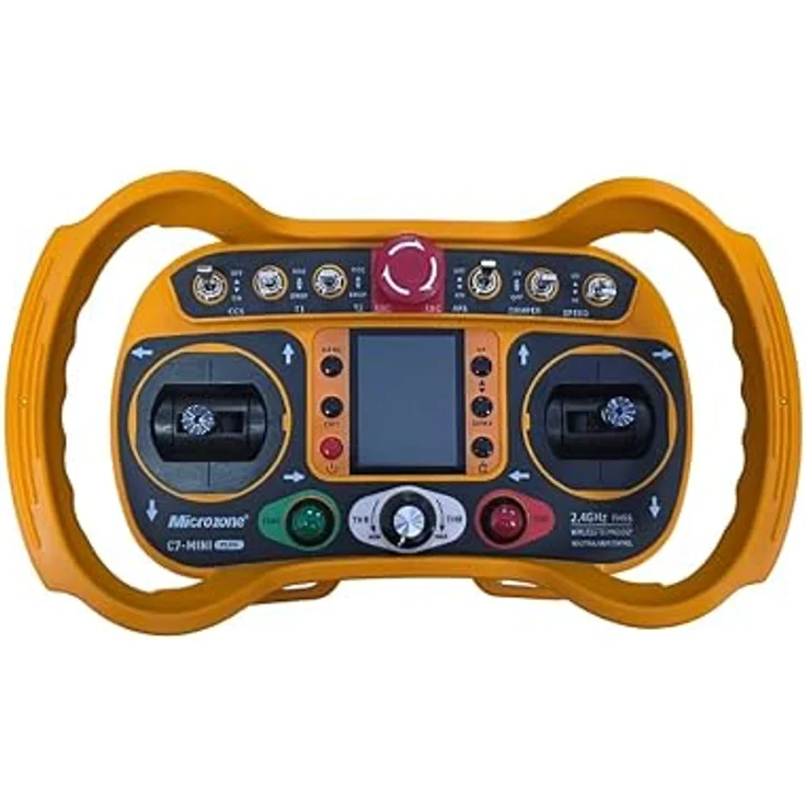 FM SOLAR Ferngesteuerter Motor-Rasenmäher CW-500, orange, 6 PS, Schneepflug, geeignet für Steigungen bis 45°, 500 mm Schnittbreite – Bild 2