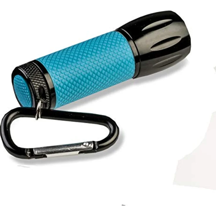 Carson SL-44 UVSight PRO, UV-Taschenlampe mit 9 UV-LEDs, Karabinerhaken, wasserbeständig, Leuchtgriff – Bild 2