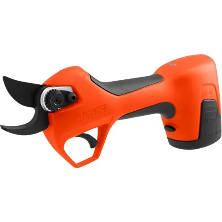 STOCKER Vulcano E-30 TP, Astschere mit zwei Lithium-Ionen-Batterien, 30 mm Schnittkapazität, ergonomisches Design, inklusive Wartungskit und Koffer