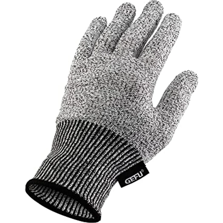 GEFU Schnittschutzhandschuhe SECURO, 1 Schnittschutz Handschuh, universelle Größe, Metzge – Bild 1
