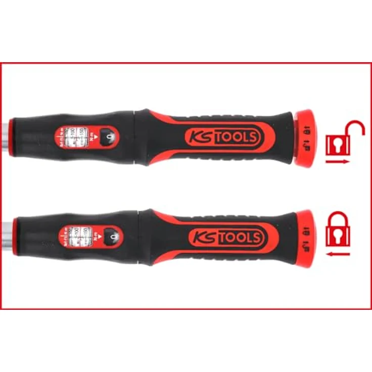 KS Tools INFINITOOL Ratschen-Drehmomentschlüssel, 3/8", 10-50 Nm – Bild 14