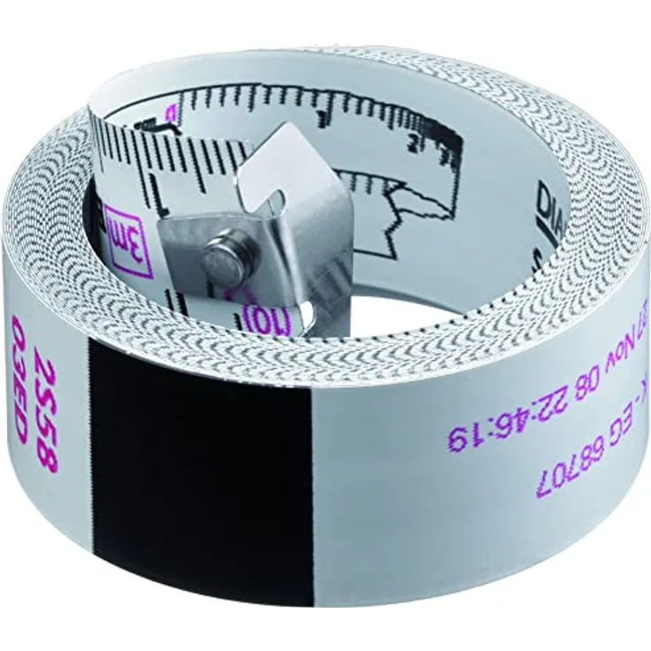 Hultafors Ersatzband RB-3 (Länge 3 m, Bandbreite 16 mm, Stahlmaßband mit schwarzer Messskala, für Talmeter, Maßband) 483122