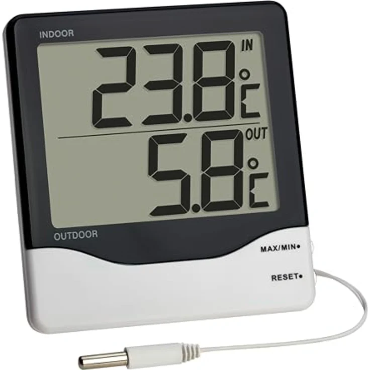 TFA 30.1011 Digitales Innen-Außen-Thermometer - Preisvergleich – Bild 2