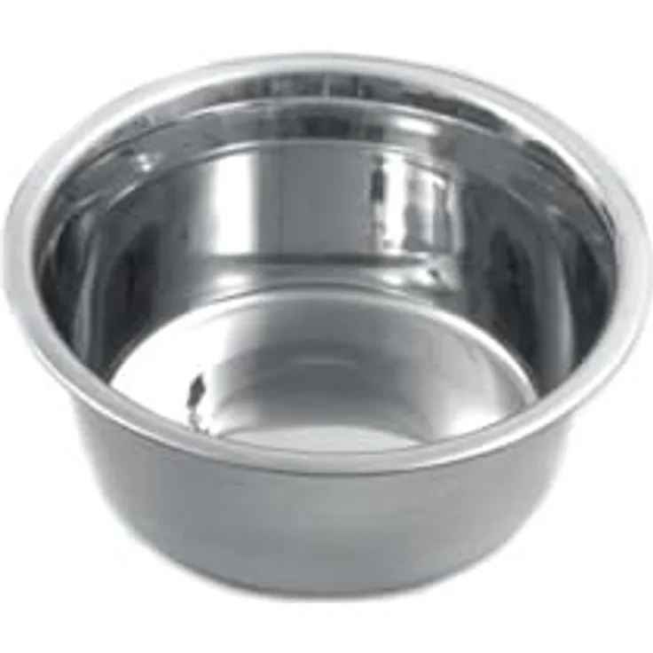 Karlie Inox Hundenäpfe, Edelstahl, Silber, 370 ml, spülmaschinenfest, Ø 9-13 cm