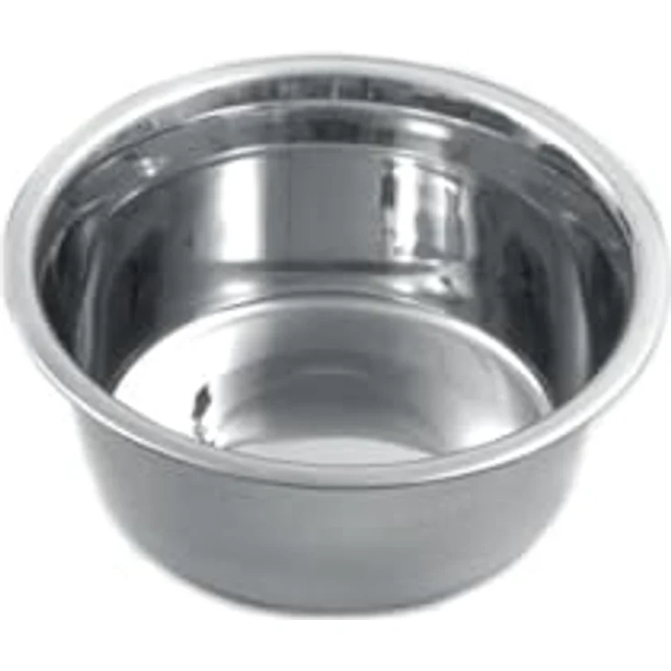 Karlie Inox Hundenäpfe, Edelstahl, Silber, 370 ml, spülmaschinenfest, Ø 9-13 cm