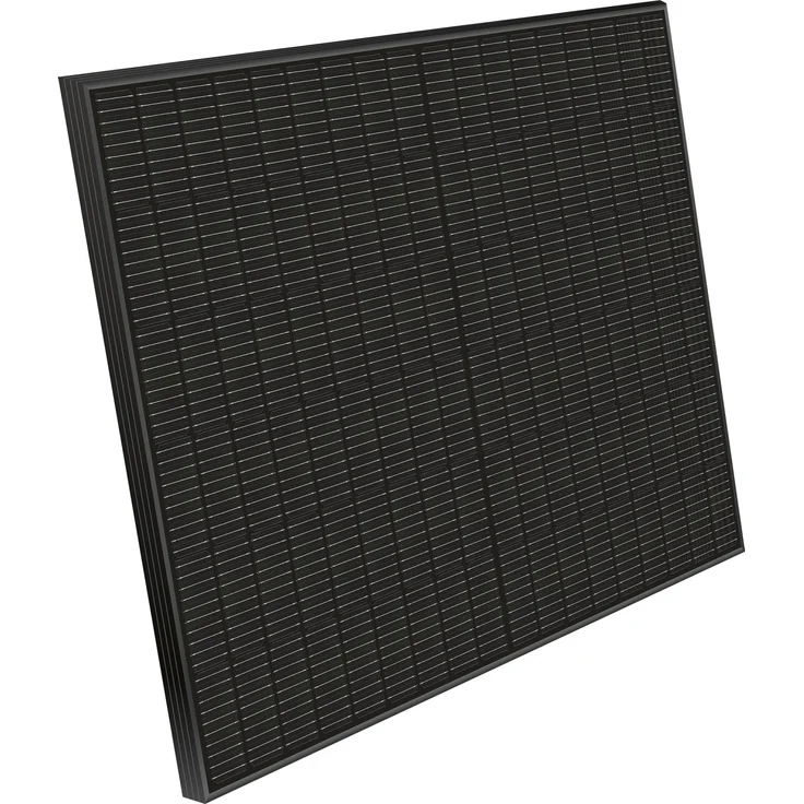 Schwaiger Solarmodul Full Black SOPA0415, 415Wp, hocheffizientes Balkonkraftwerk mit 108 halbgeschnittenen Zellen
