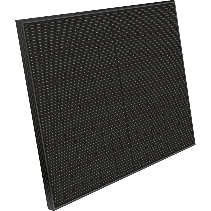Schwaiger Solarmodul Full Black SOPA0415, 415Wp, hocheffizientes Balkonkraftwerk mit 108 halbgeschnittenen Zellen