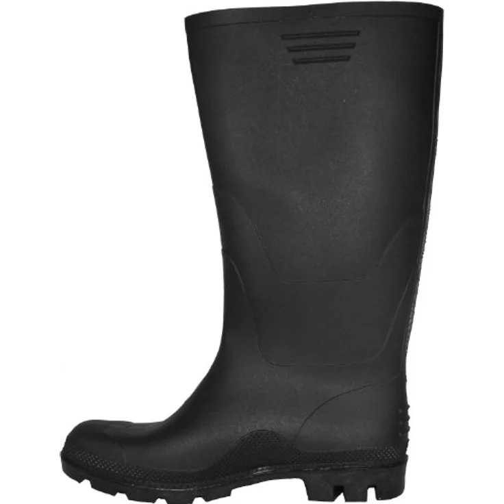 WORKWEAR PLUS Gummistiefel RANGER PVC, schwarz, Größe 47, für Garten und Freizeit – Bild 5