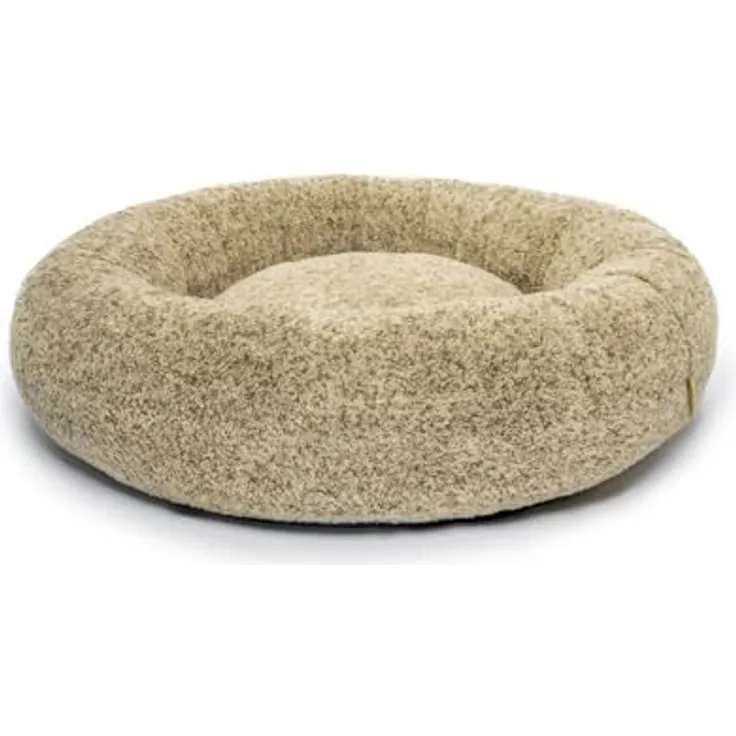 Wolters Sweet Dreams Hundekörbchen, ergonomisches Tierbett aus weichem Plüschmaterial, pistachio, waschbare Bezüge