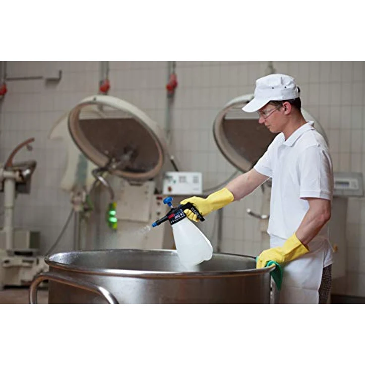 Solo 30102 CLEANLine, 1 L Drucksprüher mit alkalibeständigen Dichtungen (pH 7-14), transparente Bauweise und ergonomischer Griff – Bild 5