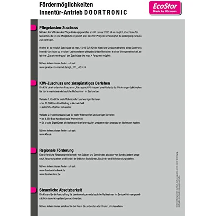 Hörmann Doortronic, Innentür-Antrieb mit 2-Kanal Handsender (Indoor, transparent) – Bild 5