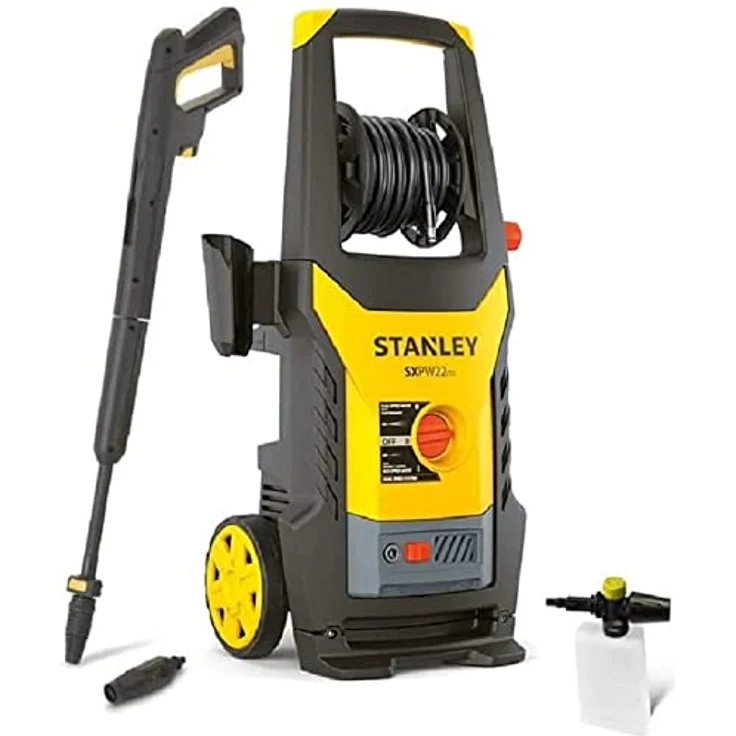 Stanley Hochdruckreiniger SXPW22DSS mit Dual Speed System (2200 W, 160 bar, 460 l/h) – Bild 1