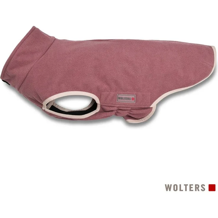 Wolters Hundemantel Fleecejacke Casual, Wasserdicht, in verschiedenen Größen, für Hunde, Grau