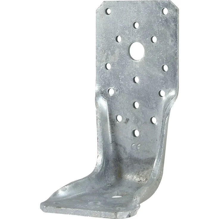 SIMPSON Zuganker AKR 285x85x65 mm, Schwerlastwinkel Winkelverbinder für Holz und Stahl, feuerverzinkt, europäisch technische Bewertung ETA - 07/0285
