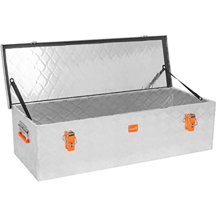 alubox Werkzeugkiste Riffelblech ABX-RL120 Aluminium 1,5mm Werkzeugkiste leicht und robust 86 Liter - Korpus 115 x 35 x 30 cm – Bild 5