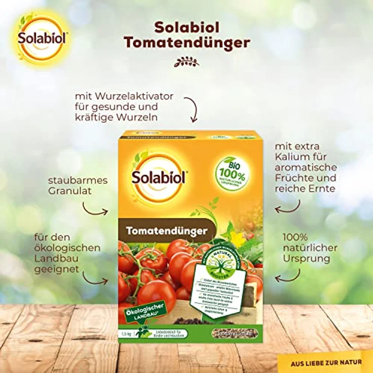SBM Solabiol Tomatendünger, 0,75 kg – Bild 2