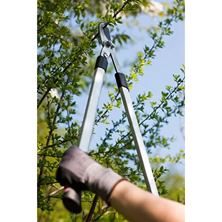 Meister Astschere mit Bypass-Klinge - 2K-Griffe - Antihaft-Beschichtung - Geeignet für weiches Holz und Frischholz - Astschere - Gartenschere - Baumschere - Strauchschere - Astschneider - 9769500 – Bild 5