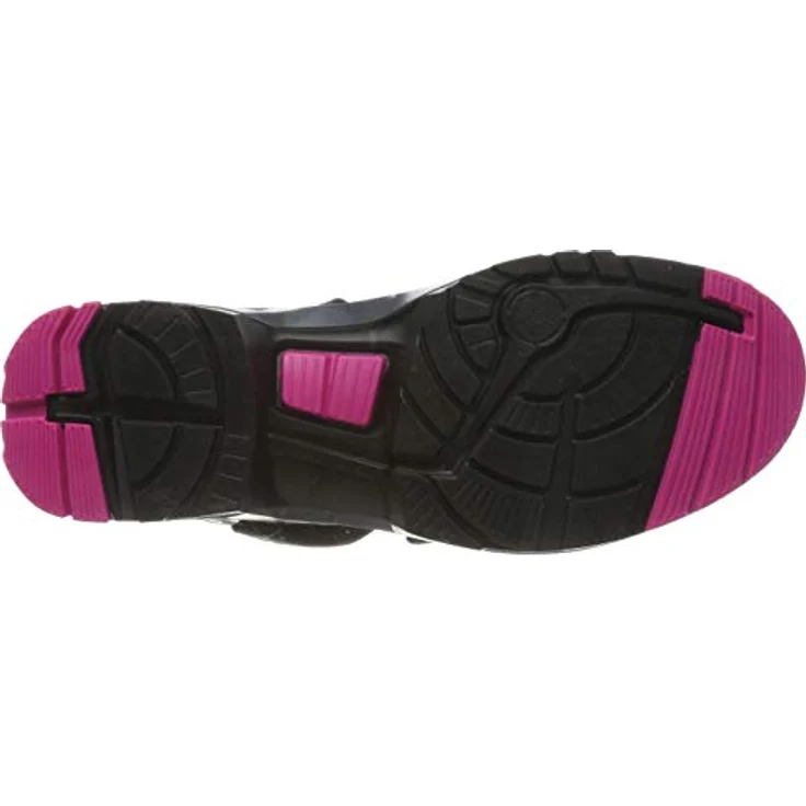 Uvex ladies Sicherheits-Sandale gel. Gr. 39, ESD, S1, doppelter Klettverschluss, grau/pink – Bild 4