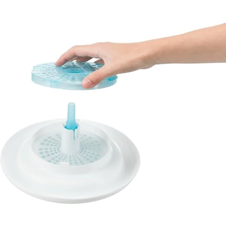 Trixie Wasserautomat Bubble Stream 3 l, blau-weiß – Bild 3