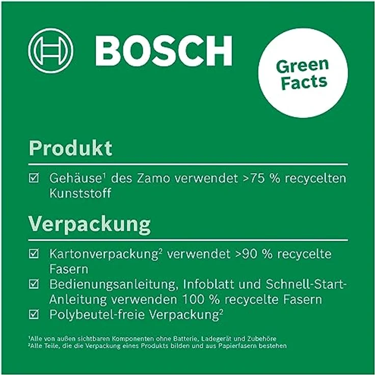 Bosch Home & Garden Entfernungsmesser Digitaler Laser-Entfernungsmesser Zamo 4, 25m Reichweite, USB-C®-Schnittstelle – Bild 4