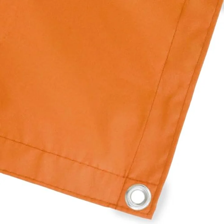 vidaXL Balkon Sichtschutz 150 x 700 cm, UV-beständiger und wasserabweisender Stoff mit Polyurethan-Beschichtung, orange – Bild 5