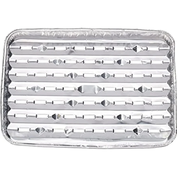 relaxdays Grillschale Alu im 25er Set, Aluminium, Hitzebeständig bis 260 °C, für Grill und Ofen geeignet – Bild 6