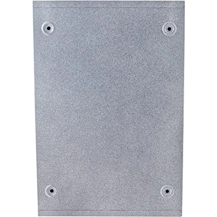 BITUXX® Kompakter Mini Briefkasten, Wandbriefkasten erweiterbar zur Briefkastenanlage, galvanisierter Stahl, anthrazit – Bild 4