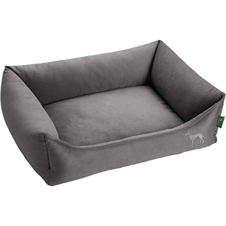 HUNTER Orthopädisches Hundesofa Merida Farbe anthrazit, Größe M – Bild 1
