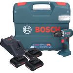 Bosch Professional 18V System Akku-Bohrschrauber GSR 18V-45 (bürstenloser Motor, Drehzahl 1.900 min-¹, inkl. 3x 4,0 Ah ProCORE Akku, Ladegerät GAL 18V-40, in L-Case)