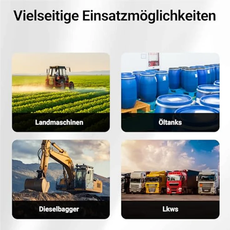 WilTec - Bio Dieselpumpe Heizölpumpe selbstansaugend 230V-600W 40l-min automatische Pistole Umfüllpumpe Absau – Bild 9