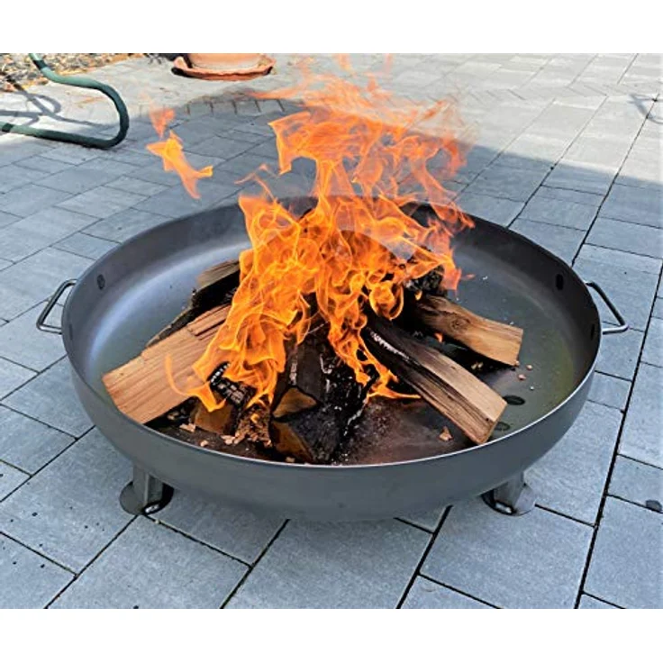 Czaja Feuerschale Bonn Ø 80 cm - mit Wasserablaufbohrung - Feuerfester Stahl, Sehr hohe Lebensdauer – Bild 3