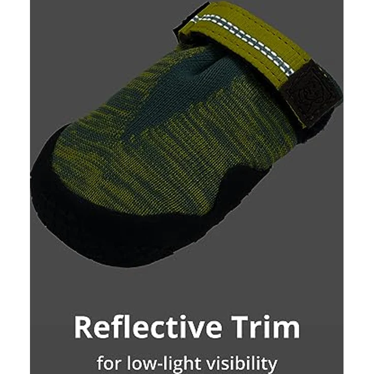 RUFFWEAR Hi & Light Dog Shoes, Pair, Premium Dog Boots, Breathable Grip Trail Shoes, 7cm, River Rock Green – Bild 5