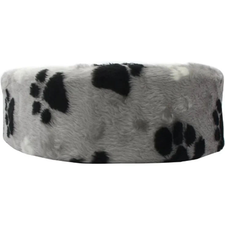 Nobby Plüschbett Pfote, grau, 3-farbig 50 cm, 1 Stück – Bild 2