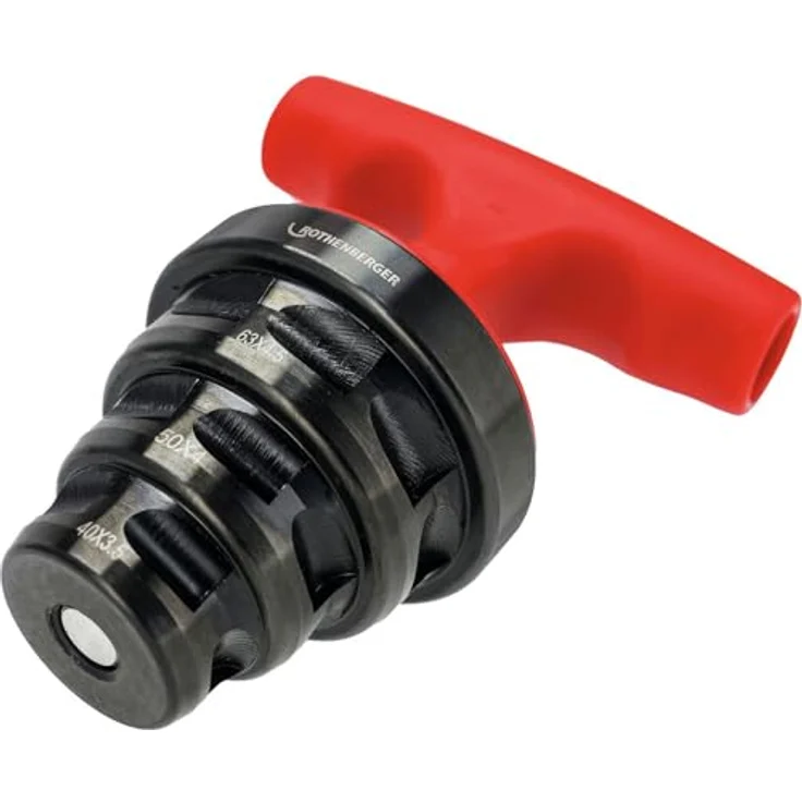 Rothenberger Rohrkalibrator ROCALIBER L 40/50/63mm mit RO-Ratchet Funktion, T-Griff und doppelter Funktion, blau – Bild 4